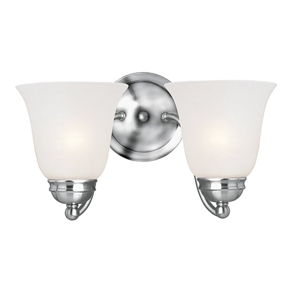Maxim Lighting Basix 2-Light Bath Vanity 2121FTPC - main
